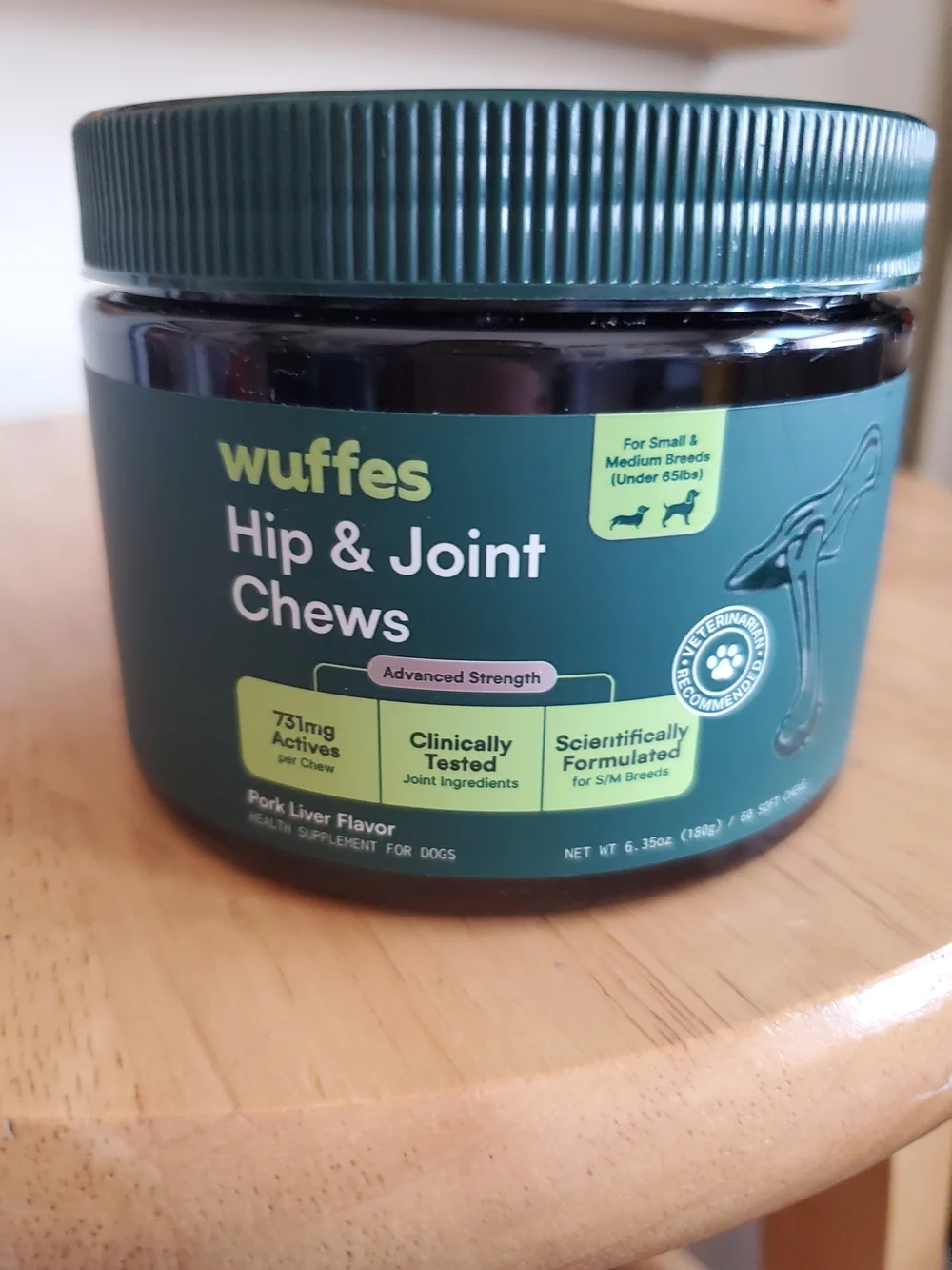 Wuffes hip joint